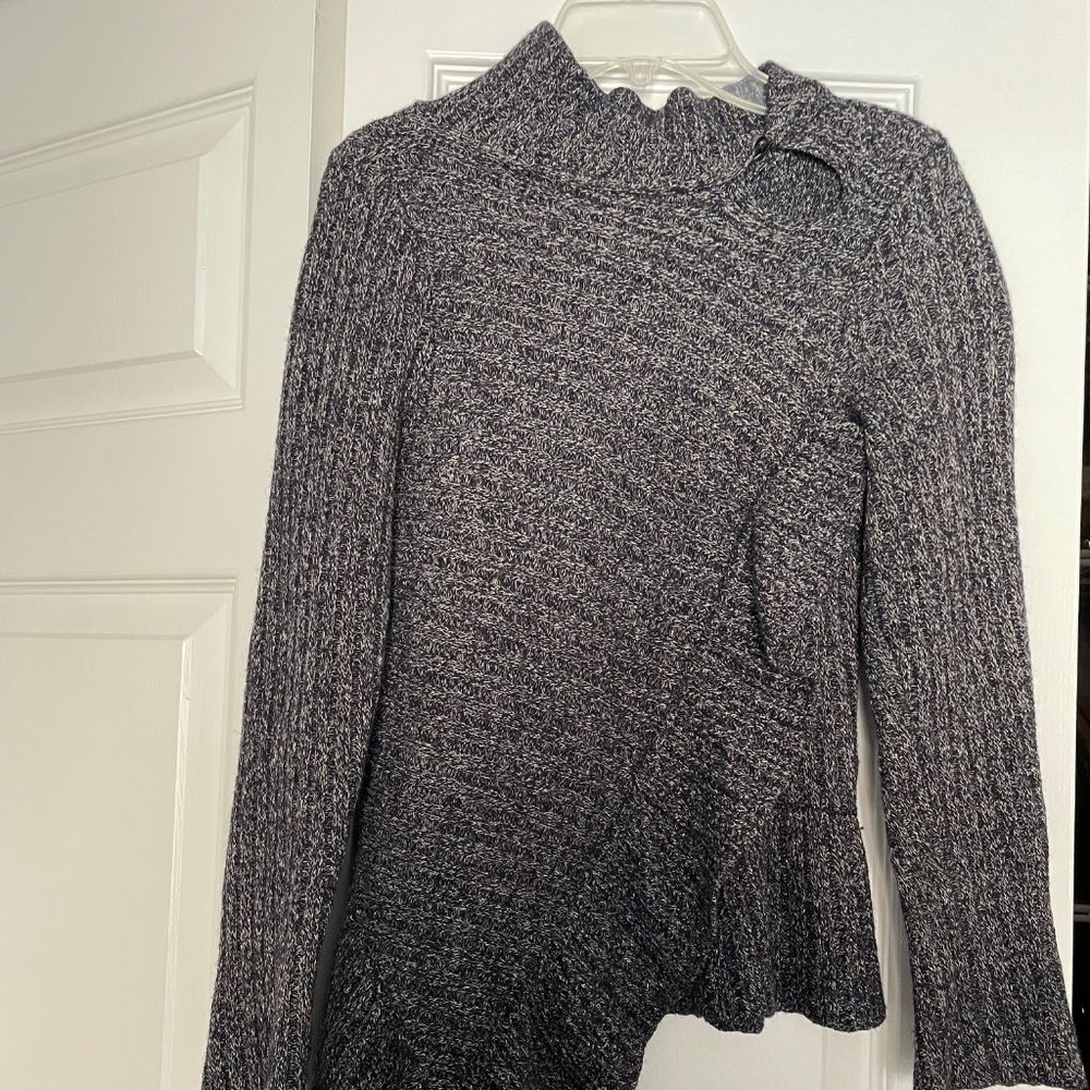 Anthropologie Asymmetrical Sweater